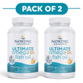 Nordic Naturals Ultimate Omega-D3 - 1280mg Omega-3 + 1000 UI D3 - softgel al limone