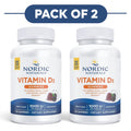 Nordic Naturals Vitamina D3 + Ferro Gummies 1000 UI - Frutti di Bosco Selvatici - 120 Caramelle Gommose
