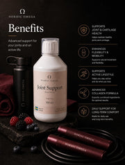 Nordic Omega Joint Support Liquid Collagen Sugar Free Berry Flavour 500ml supplement facts and ingredients