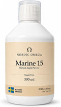 Nordic Omega Marine Collagen 15 Sugar Free Natural Apple Flavour 500ml