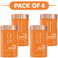 Nutriburst Caramelle Gommose Supporto Immunitario - Vitamina C, D3, Zinco & Sambuco - 60 Pezzi