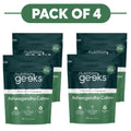 Nutrition Geeks Ashwagandha Calm+ 60 Vegan Capsules Pack of 4