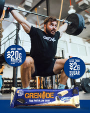 Grenade OREO White protein snack bars with white chocolate coating 12 x 60g