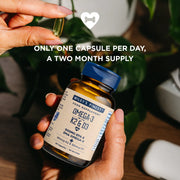 Wiley's Finest Omega-3 with Vitamin K2 & D3 - 60 Softgels