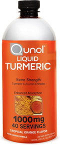 Qunol Curcumina di Curcuma Liquida 1000mg Arancia 600ml