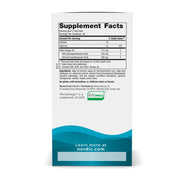  Supplement facts label for Nordic Naturals vegan Algae Omega softgels.