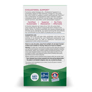 Back label of Nordic Naturals heart health supplement showing supplement facts.