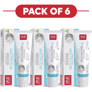 SPLAT Professional Biocalcium Enamel Care Whitening Toothpaste 100ml Pack of 6