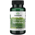 Swanson 100% Organic Spirulina - 180 Vegan Tablets