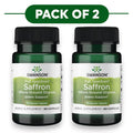 Swanson Zafferano Spettro Completo 15mg 60 Capsule Confezione da 2