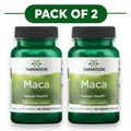 Swanson Maca 500mg 60 Capsule Vegane Confezione da 2