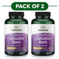 Swanson Corteccia di Catuaba Spettro Completo 465mg 120 Capsule Vegane Confezione da 2