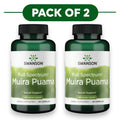 Swanson Muira Puama Spettro Completo 400mg 90 Capsule Confezione da 2