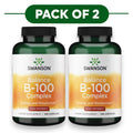 Swanson Complesso B-100 Balance 100 capsule confezione da 2