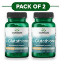 Swanson L-Glutatione con Setria 100mg 100 Capsule Confezione da 2