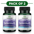 Swanson SelenoExcell Selenium 200mcg 60 Capsules Pack of 2
