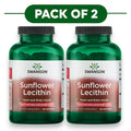 Lecitina di Girasole Swanson 90 Softgel | Non OGM | Salute di Cuore e Cervello
