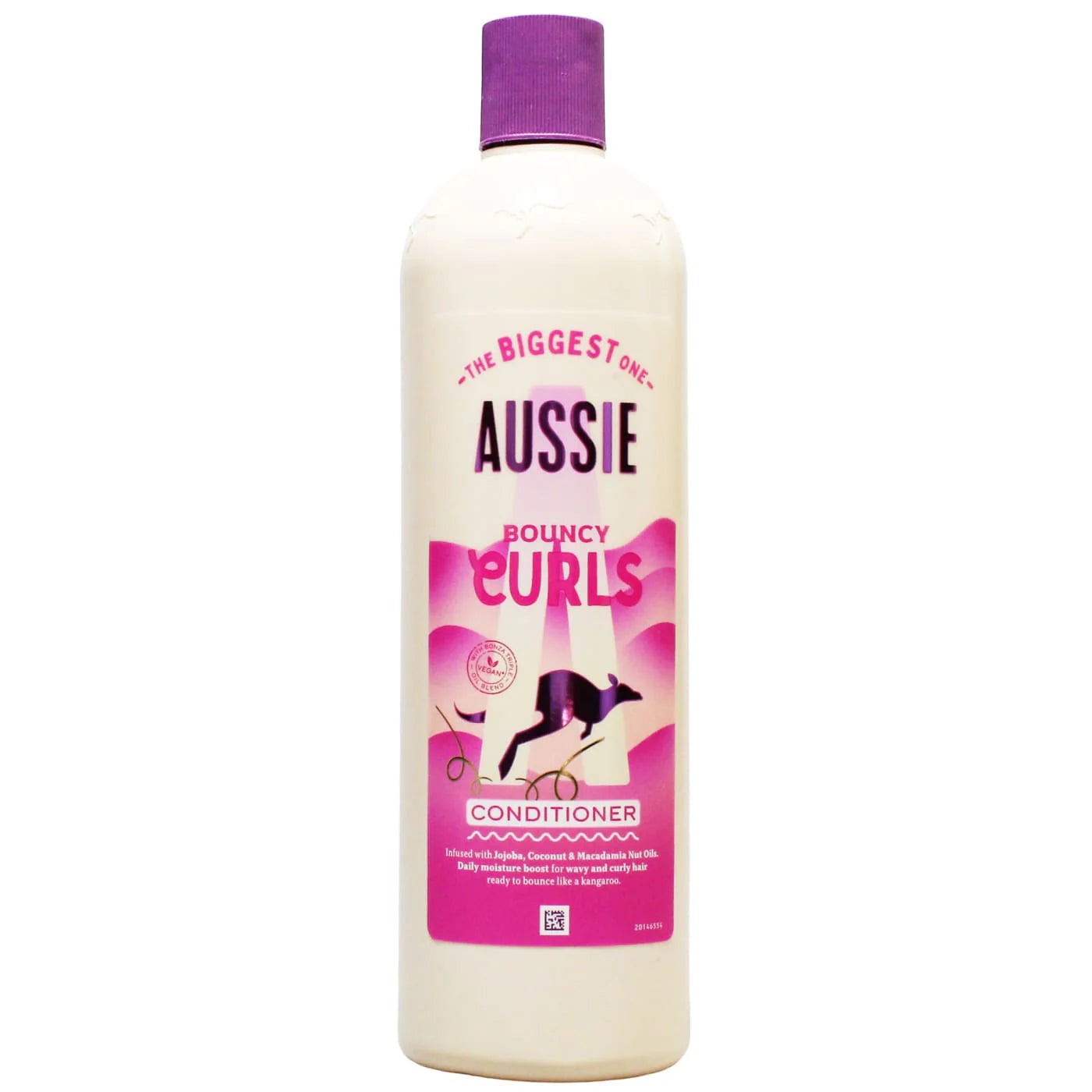 Aussie Bouncy Curls Conditioner vegan curly hair care tube 470ml