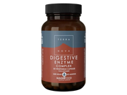 Front image: Terranova Digestive Enzyme Complex capsules bottle vegan 50 count