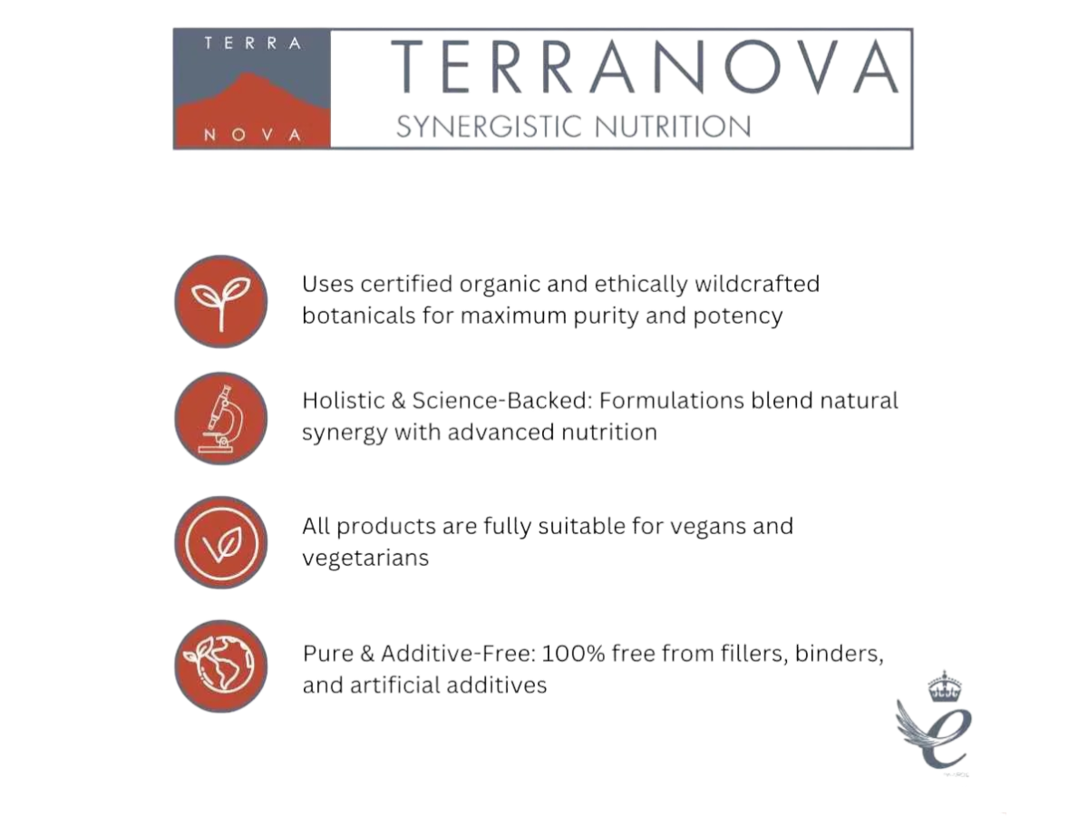 Terranova Microflora Complex with FOS Capsules 50 Count