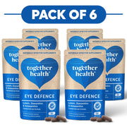 Together Health Eye Defence Lutein Zeaxanthin Astaxanthin 30 Capsules Pack of 6
