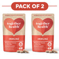 Together Health Complesso per il Supporto Immunitario: Zinco, Vitamina C, D3, Probiotico - 30 Capsule