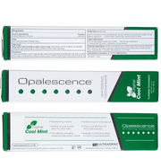 Ingredients and directions for toothpaste.