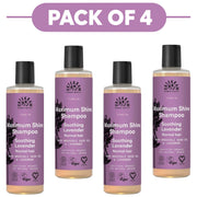 Urtekram Maximum Shine Soothing Lavender Shampoo 250ml Pack of 4