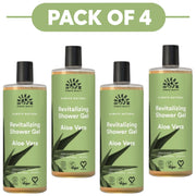 Urtekram Revitalizing Aloe Vera Shower Gel 500ml Pack of 4