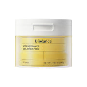 Biodance Vita Niacinamide Hydrogel Toner Pads 60 Pads facial toner pad container