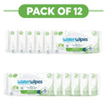 WaterWipes Sensitive+ Hydrating Boost Aloe Vera Wipes 60 Count Pack of 12