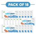 WaterWipes Salviette per Bambini – 60 Salviette Senza Plastica, Purezza Ipoallergenica per Pelle Sensibile