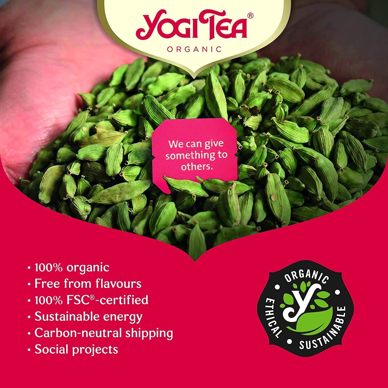 Yogi Tea Organic Ginger Herbal Tea - 17 x 1.8g