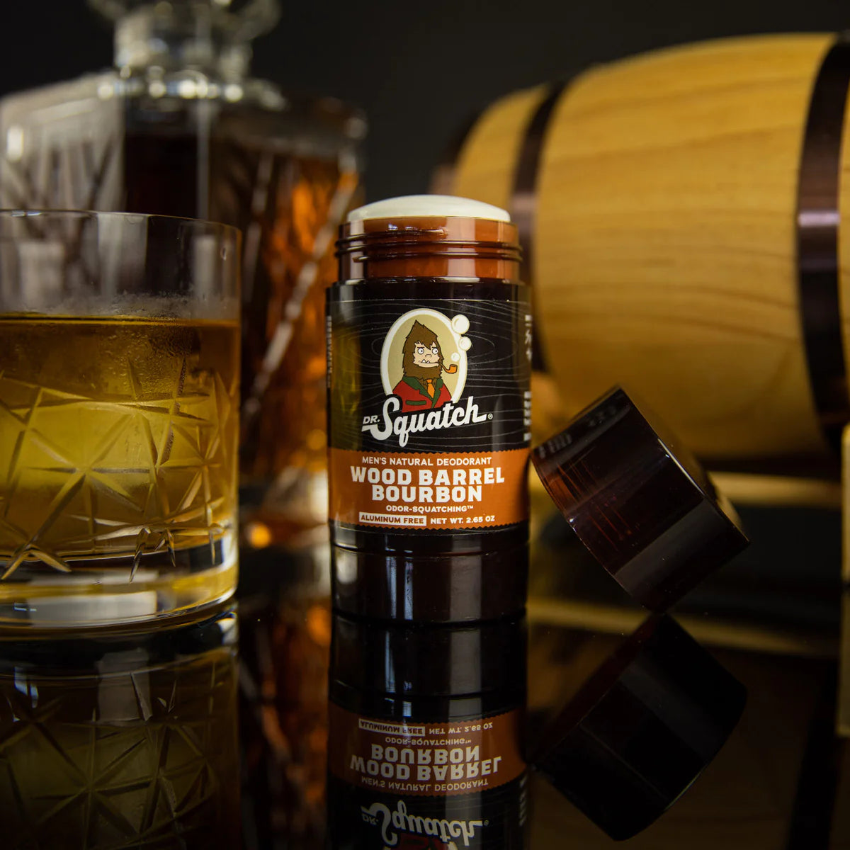 DR. SQUATCH WOOD BARREL BOURBON DEODORANT