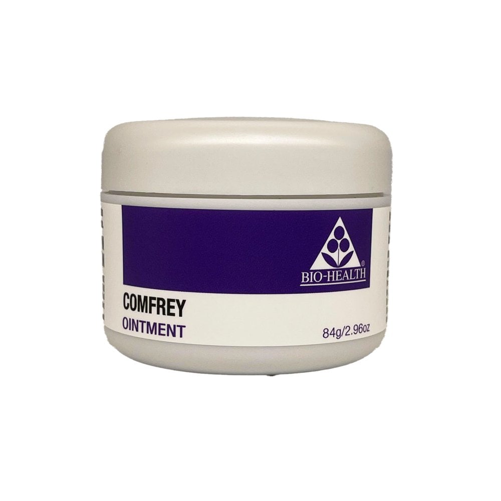 Bio Health Comfrey Ointment tube front label topical skin ointment 84g