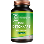 The Good Guru Digestive and Antioxidant Support Complex bottle, 90 capsules, on white background.