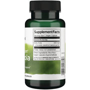 Swanson Full Spectrum Gotu Kola 435mg 60 Capsules supplement facts ingredients & barcode panel