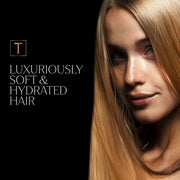 TRESemmé Rich Moisture Conditioner with Vitamin E 680ml bottle displayed alongside hair care products