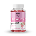 WEIDER Beauty Hair, Skin & Nails Gummies – Raspberry Flavour | 40 Gummies | Biotin + CoQ10 + Hyaluronic Acid