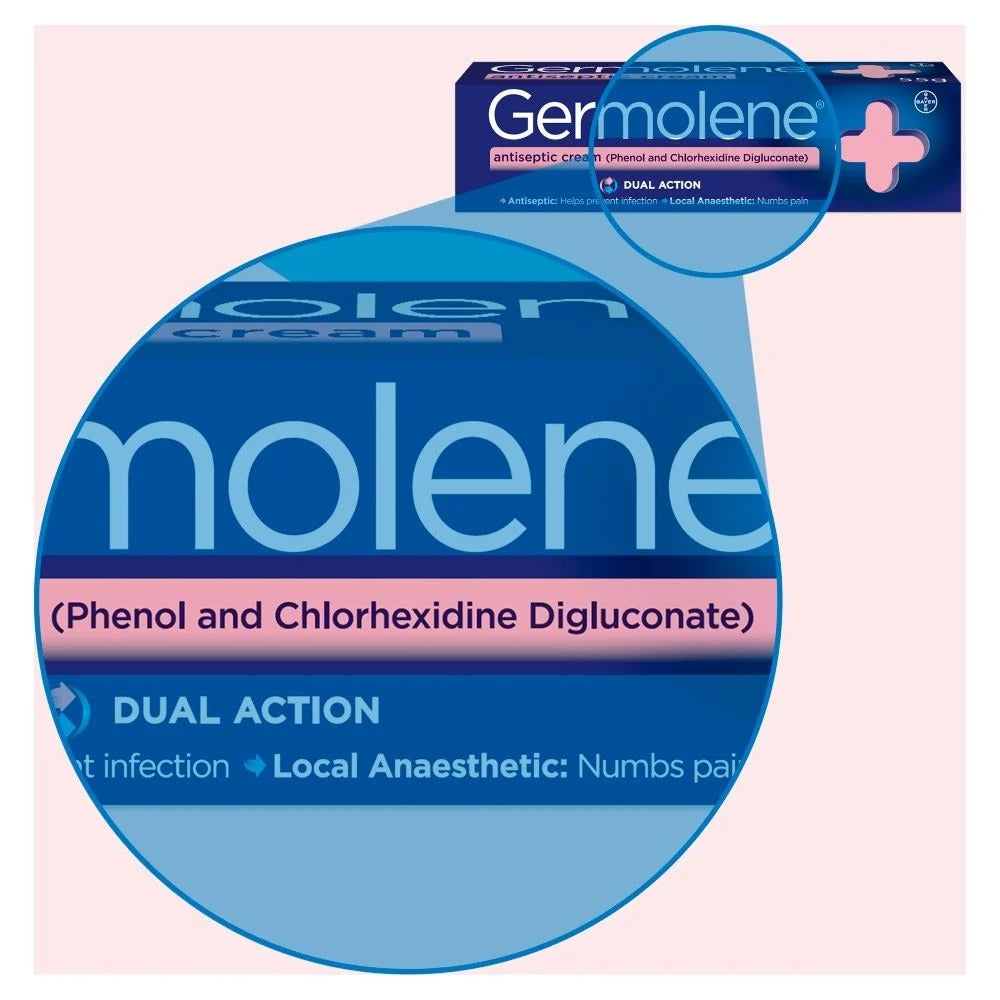 Germolene Antiseptic Cream Dual Action 55g
