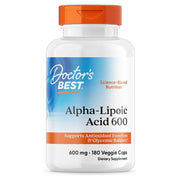 Doctor's Best Alpha-Lipoic Acid 600mg 180 Veggie Capsules