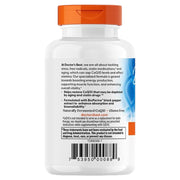 Doctor's Best High Absorption CoQ10 with BioPerine, bottle packaging, unflavoured, 100mg, 60 softgels, barcode
