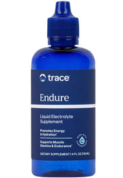 Front Image: Trace Minerals Endure electrolyte drops liquid bottle 118ml