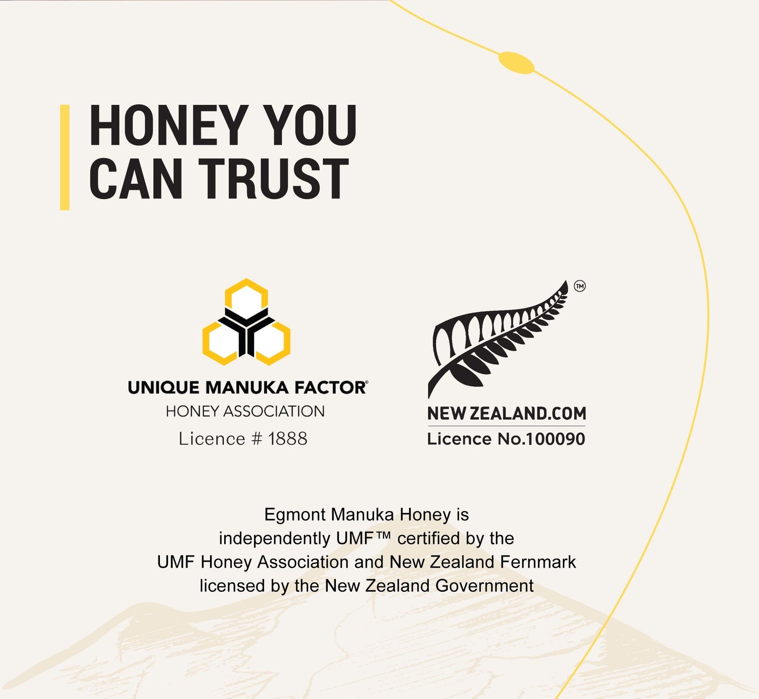 Egmont New Zealand Manuka Honey UMF 12+ honey you can trust
