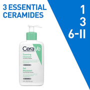 CeraVe Foaming Cleanser Normal to Oily Skin 236ml 3 essential ceramides