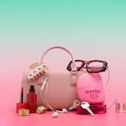 Lifestyle/use image: Sundae Body Mist Always Late daily fragrance use spray bottle woody fragrance 90ml