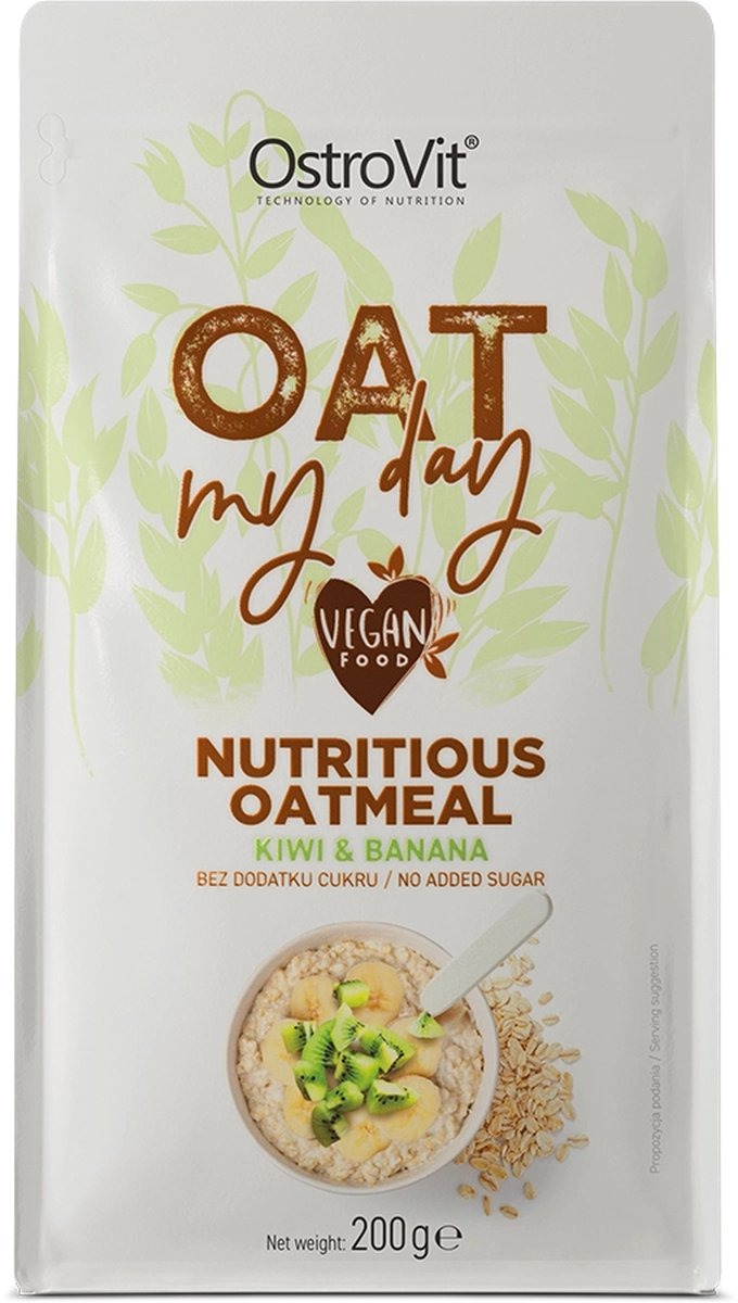 OstroVit Oat My Day Oatmeal Kiwi & Banana - 200g