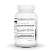 Barcode image: Source Naturals L-Lysine 1000mg free form tablets bottle barcode 50 count