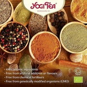 Yogi Tea Organic Breathe Deep Herbal Tea ingredient information 30.6g