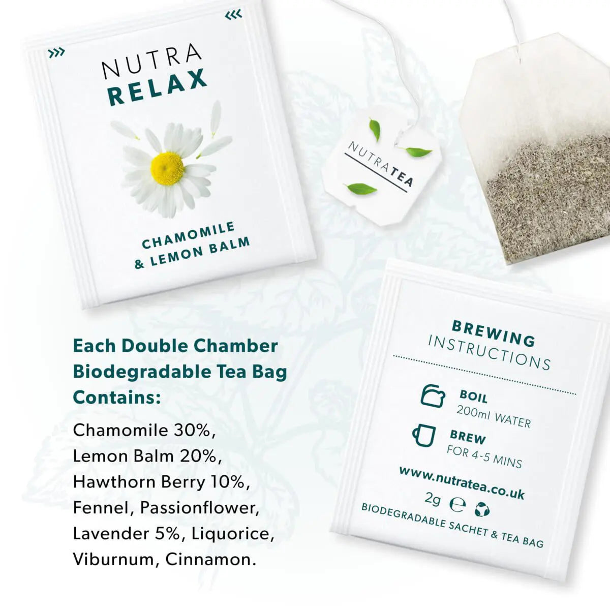Nutra Relax - Calming Tea for Anxiety & Sleep
